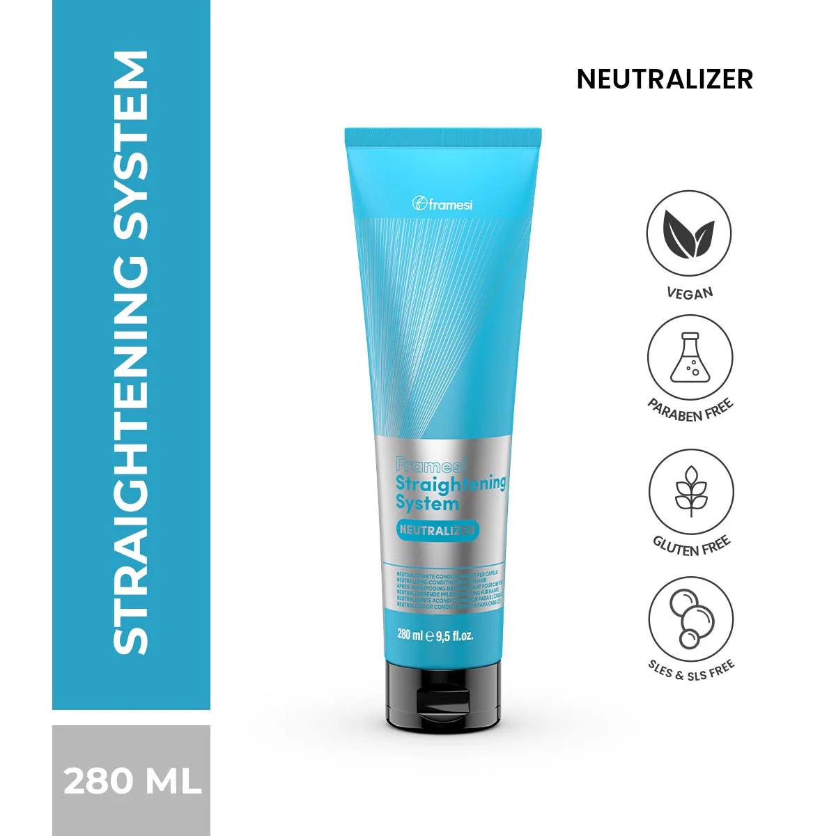 Framesi Straightening System Regular With Neutralizer 280ml Each