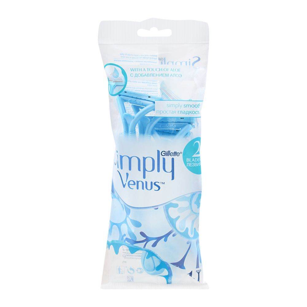 Simply Venus Women Shaving Razor 2 Blades (2 Pcs)- Made In UK - YehChez.pk