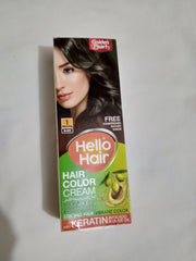 1 Hello Hair Color Natural Black 100g