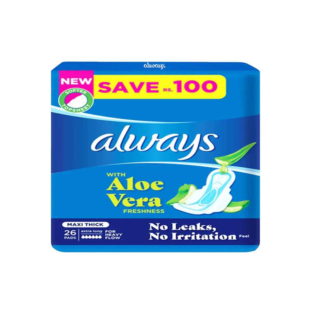 Always 26 Pads Maxi Thick Extra Long Trio Pack - YehChez.pk
