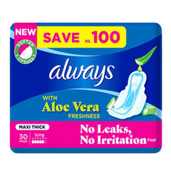 Always 30 Pads Maxi Thick Long Tri Pack - YehChez.pk