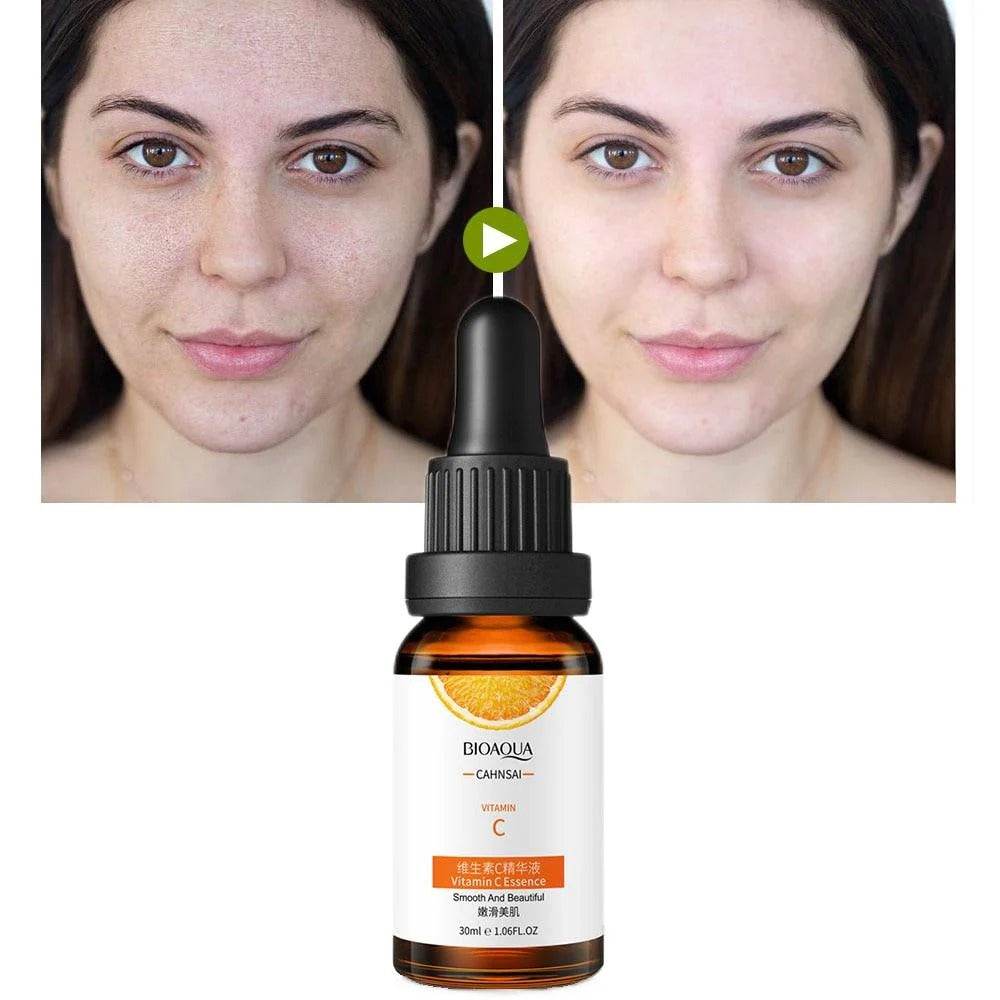 BIOAQUA Vitamin C Moisturizing Anti Aging Face Serum 30ml - YehChez.pk