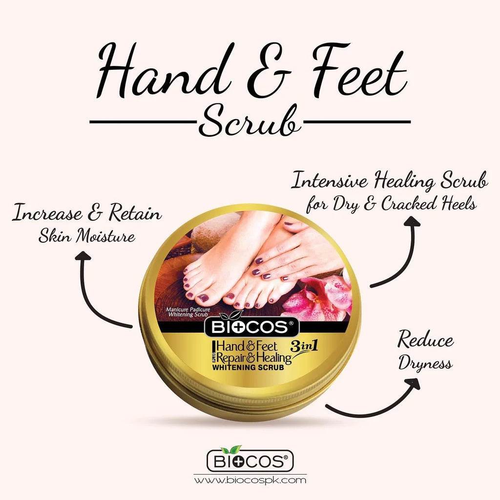 Biocos Hand & Feet Scrub - YehChez.pk
