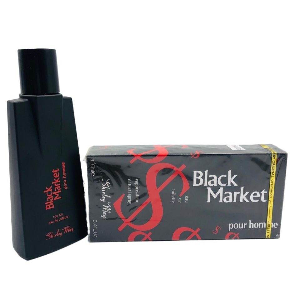 Shirley May Black Market Perfume For Men - 100ml - YehChez.pk