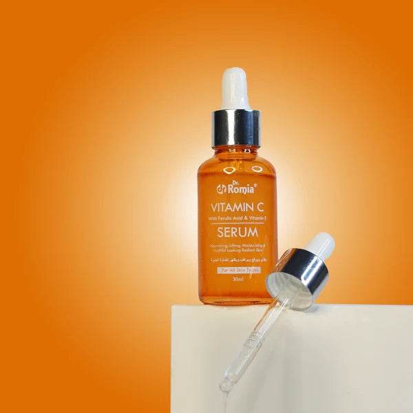 Dr Romia Vitamin C Serum (WITH FERULIC ACID & VITAMIN E) - YehChez.pk