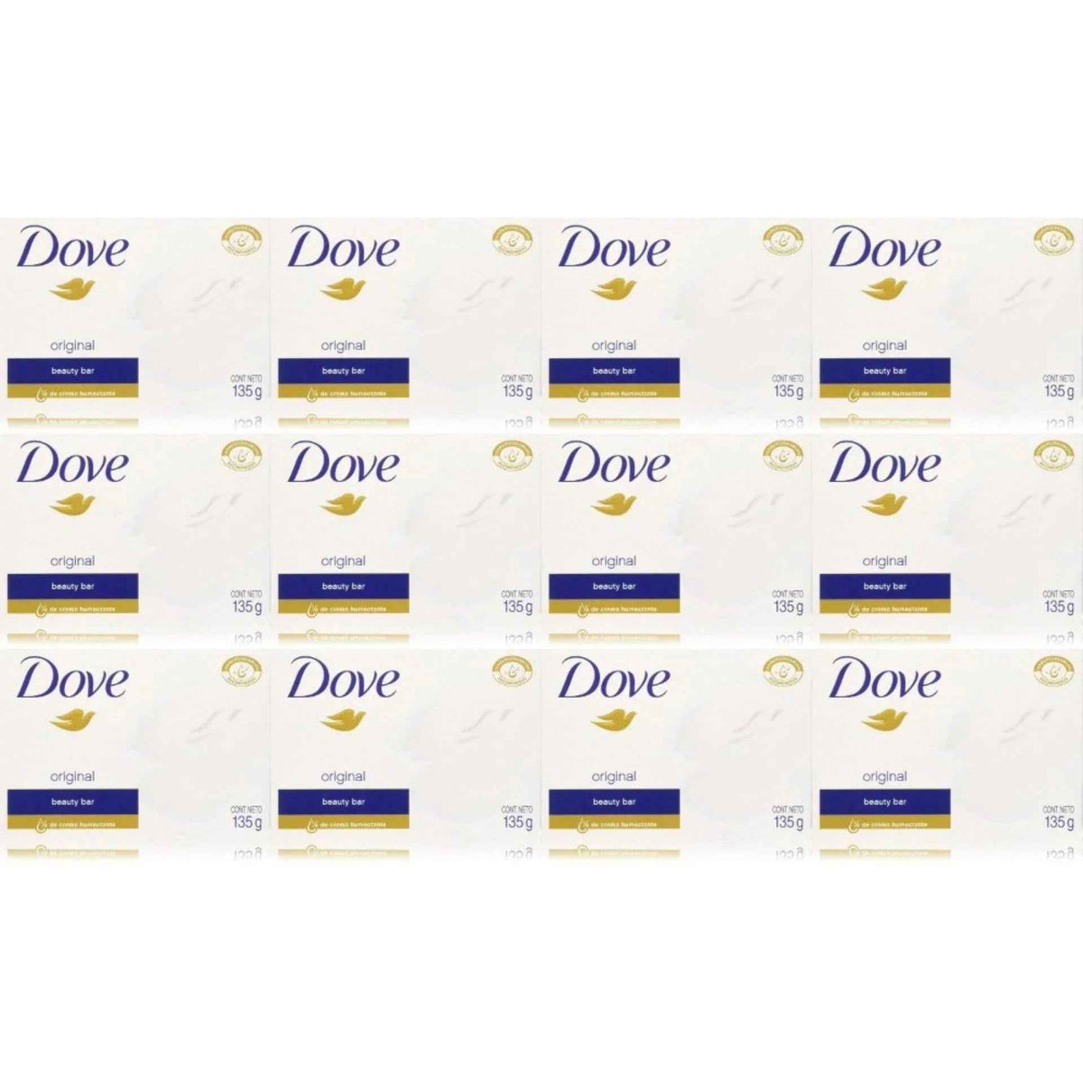 Dove Soap original white 135 Gram (Pack of Twelve) - YehChez.pk