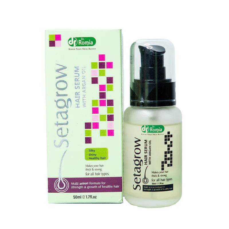 Dr Romia Setagrow Argan Oil Hair Serum 50ml - YehChez.pk