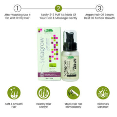 Dr Romia Setagrow Argan Oil Hair Serum 50ml - YehChez.pk