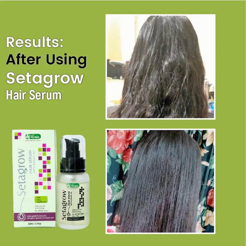 Dr Romia Setagrow Argan Oil Hair Serum 50ml - YehChez.pk