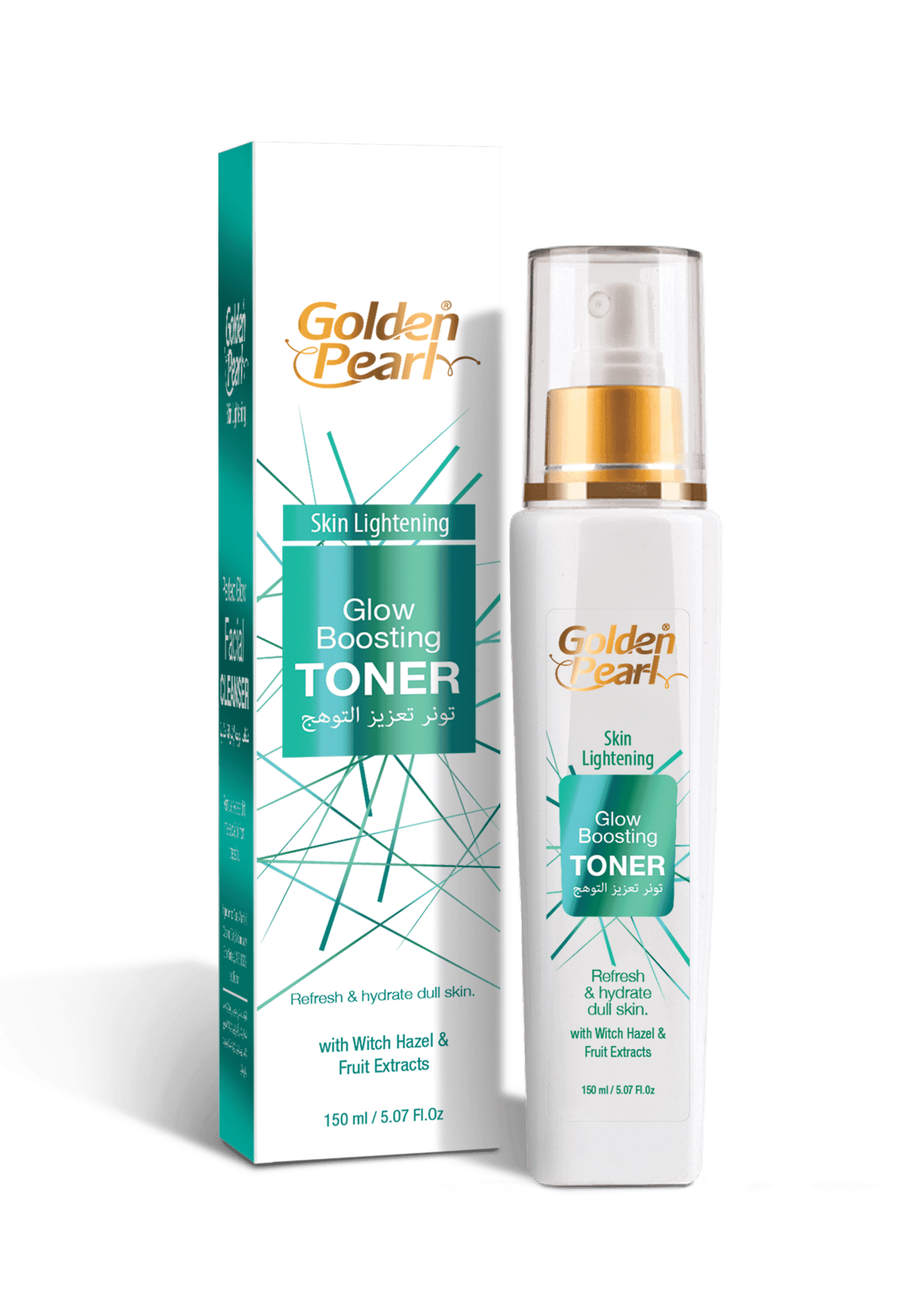 Golden Pearl Glow Boosting Facial Toner 150ml - YehChez.pk
