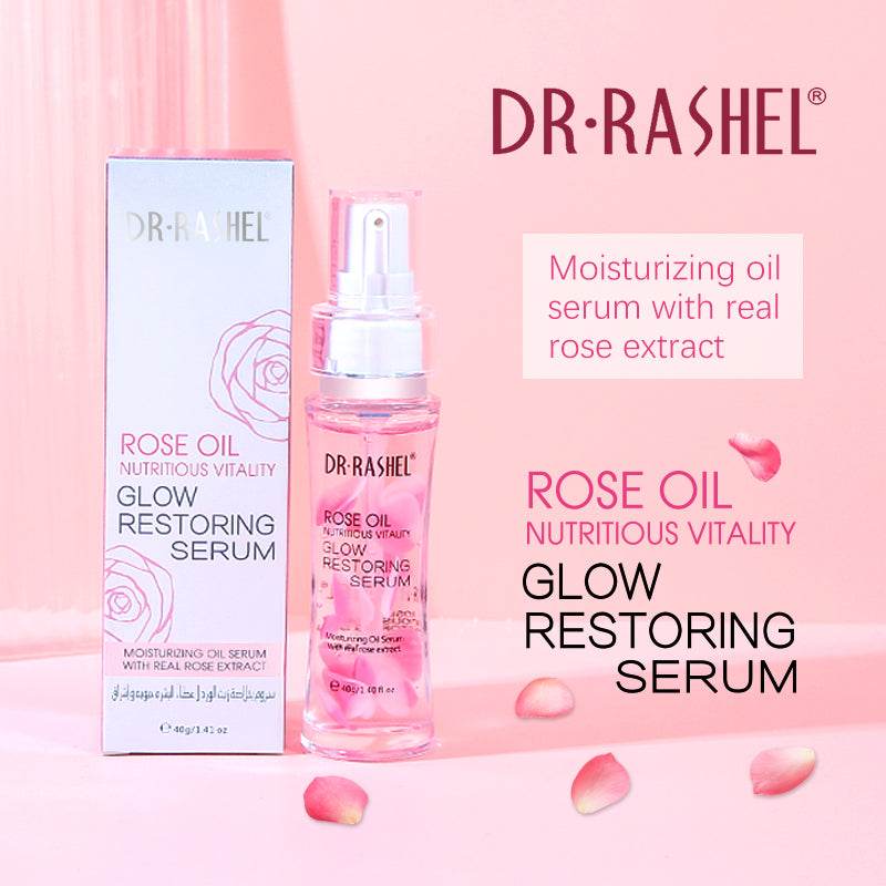 Dr Rashel Rose Oil Glow Restoring Serum 40Gram DRL-1454 - YehChez.pk