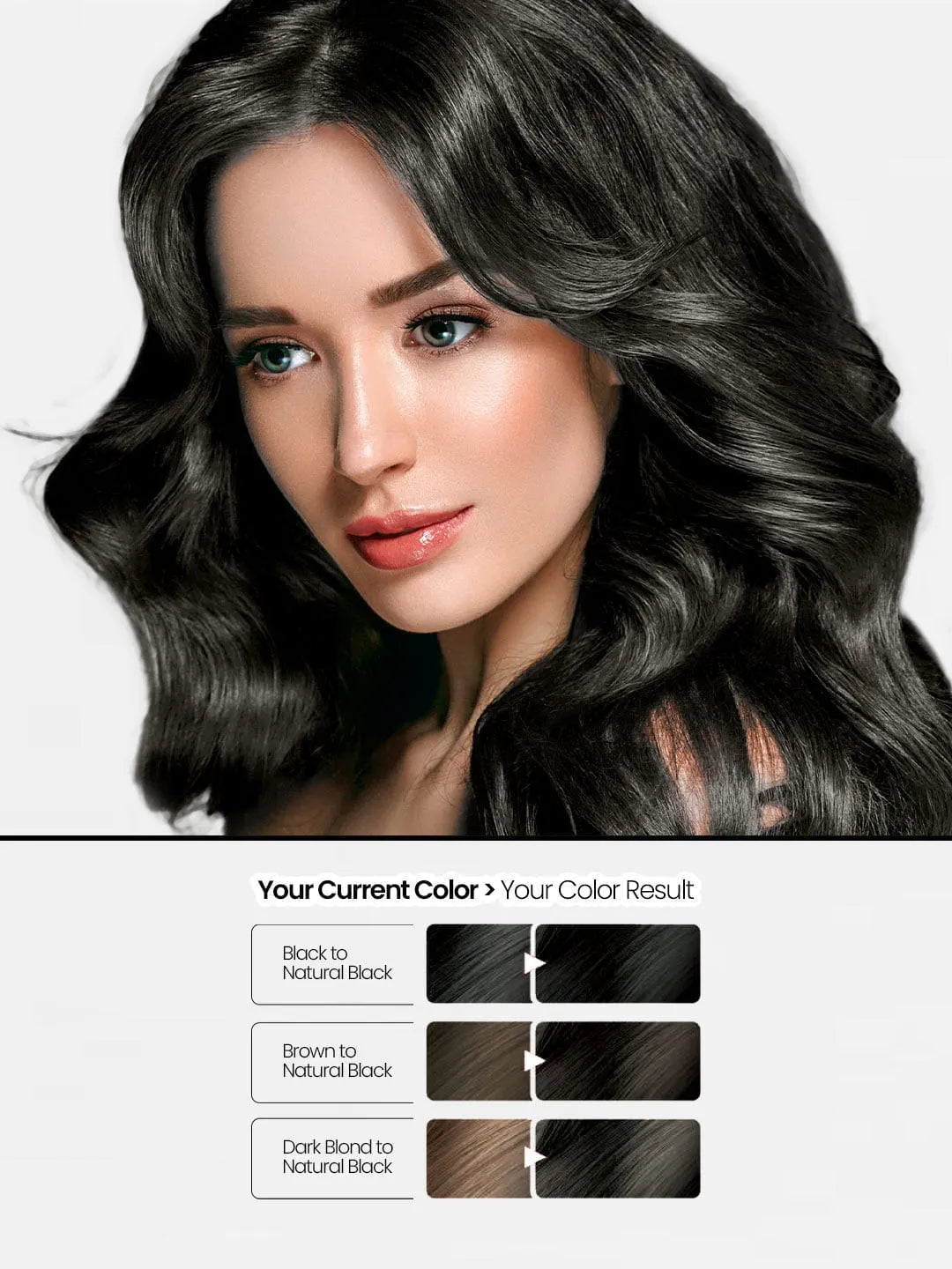 1 Hello Hair Color Natural Black 100g