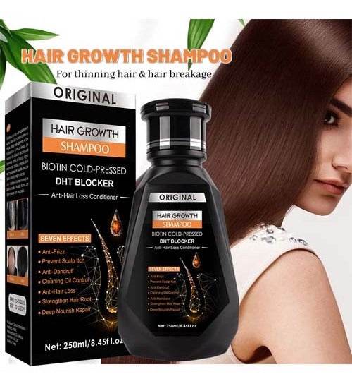Peimei Hair growth Shampoo biotin cold pressed DHT blocker 250ml - YehChez.pk
