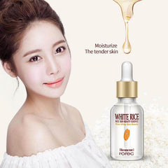 Rorec White Rice Serum For Anti Aging Anti Wrinkle Face Moisturizing Cream For Face Skin Care Treatment 15ml - YehChez.pk