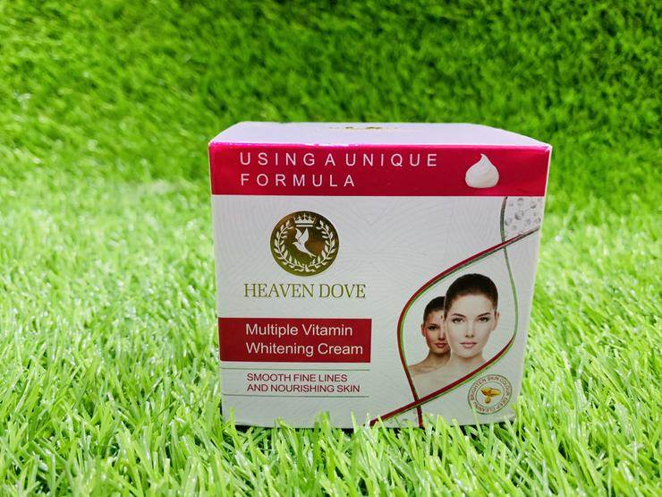 Heaven Dove Multiple Vitamin Whitening Cream  Jar 180 Gram - YehChez.pk