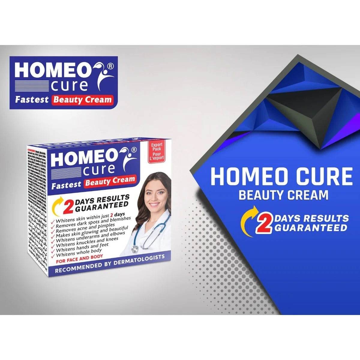 Homeo Cure Beauty Cream (Pack of 12) - YehChez.pk