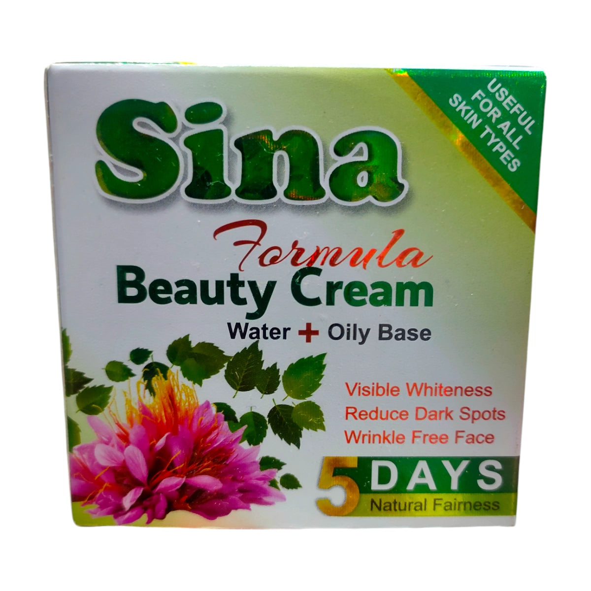 Sina Formula Beauty Cream 5 Days Natural Fairness