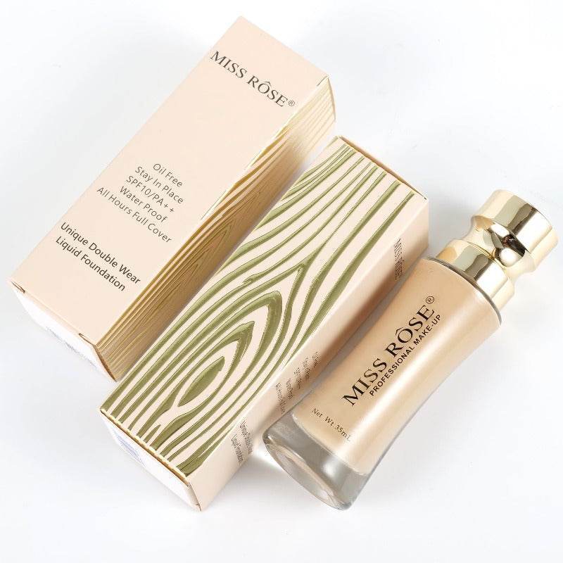 Miss Rose Foundation Unique Double Wear B#4 35ml - YehChez.pk