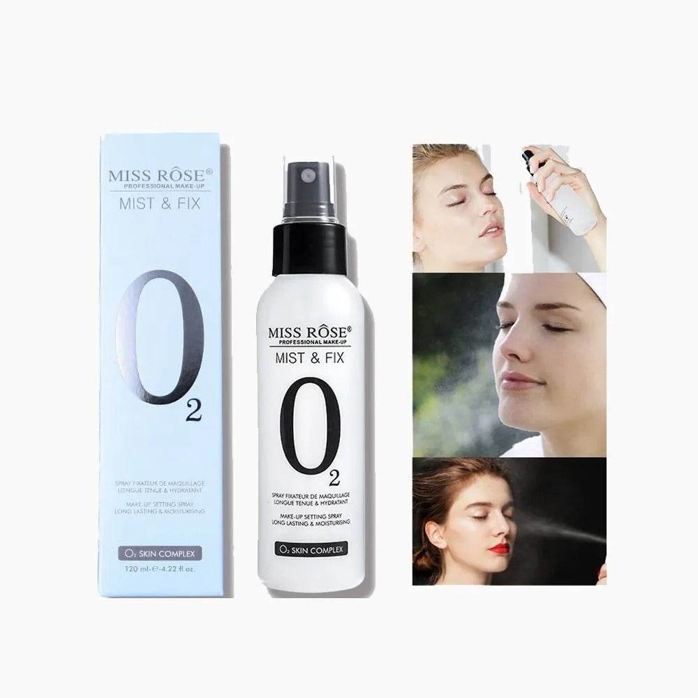 MISS Rose O2 Mist & Fix Setting Spray 125ml - YehChez.pk