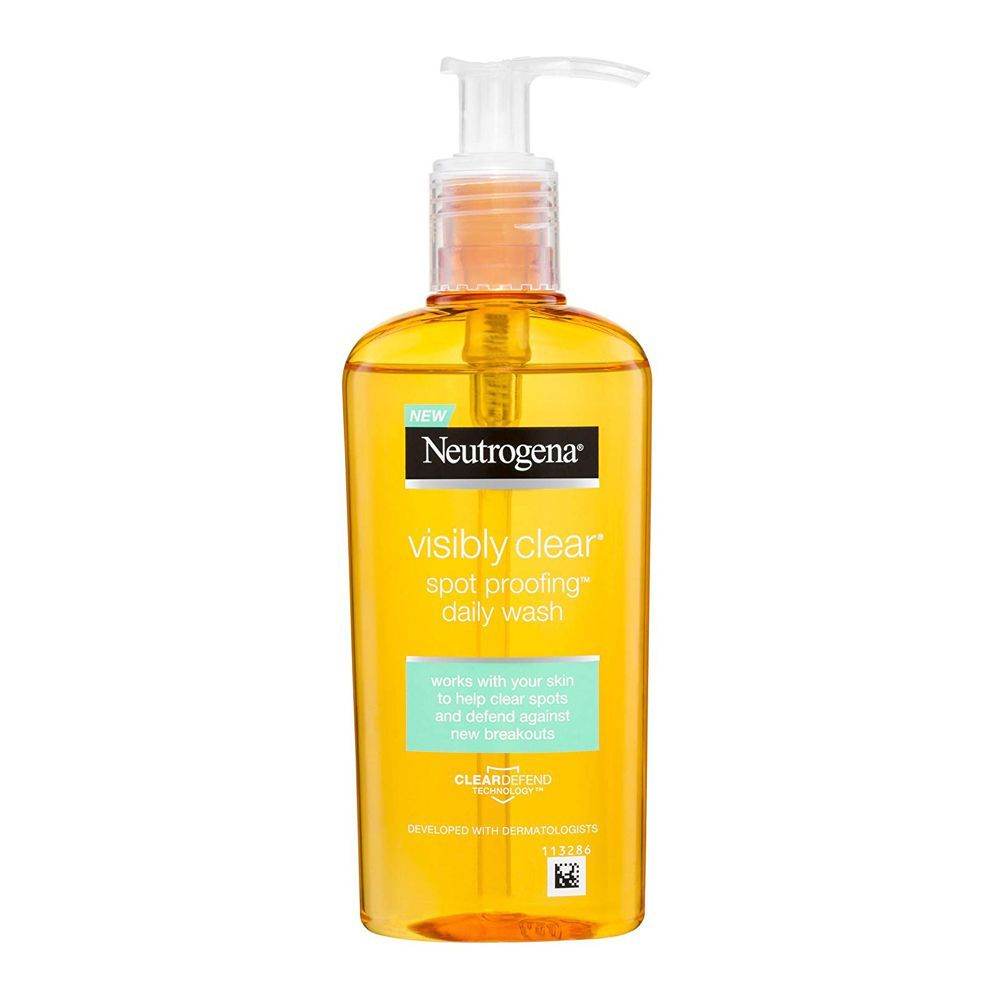 Neutrogena Visibly Clear Oil Free Clear & Protect Daily Wash 200Ml - YehChez.pk