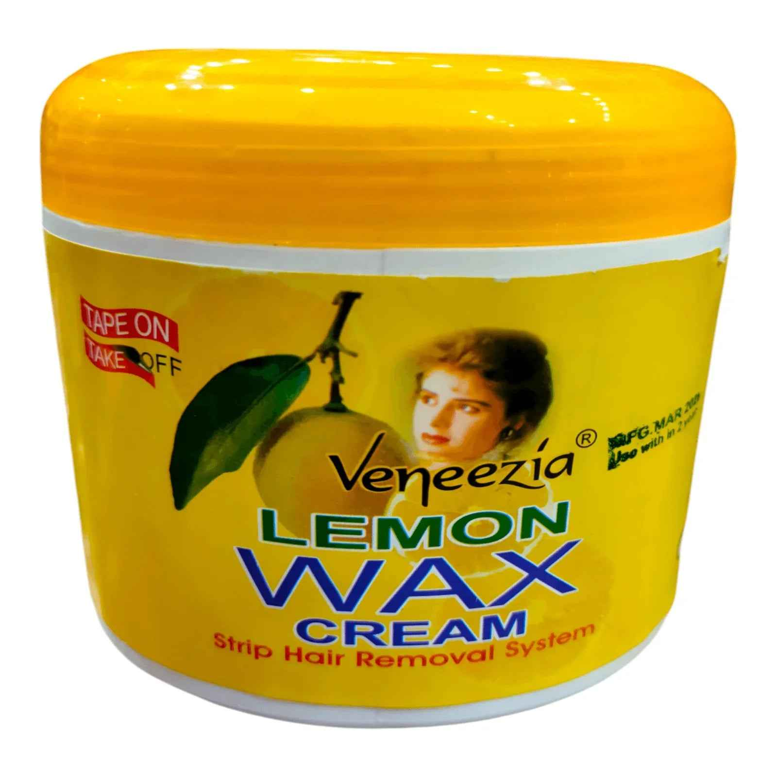 Vaneezia Lemon Wax Cream 750 Gram - YehChez.pk