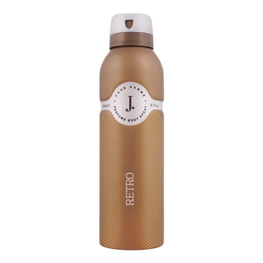 J. Retro Body Spray 200ml - YehChez.pk