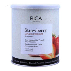 Rica Strawberry Liposoluble Wax For Dry Skin 800ml (Made in Italy) - YehChez.pk