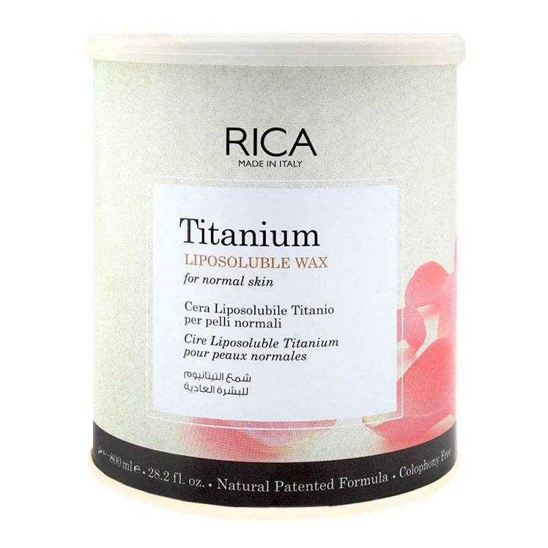 Rica Titanium Liposoluable Normal Skin Wax 800m (Made in Italy) - YehChez.pk