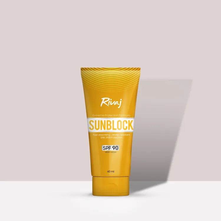 Rivaj Sunblock SPF90 40ml - YehChez.pk