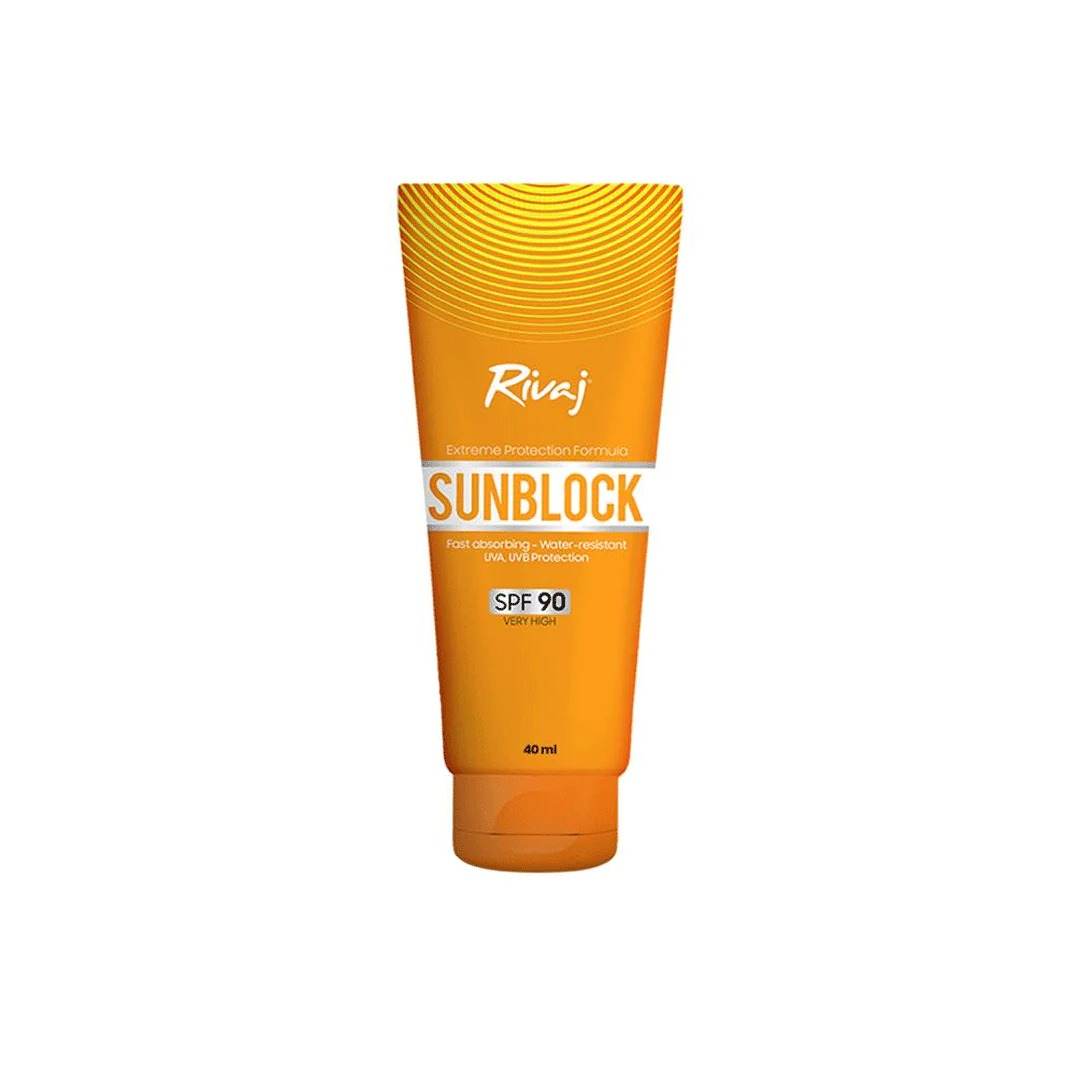 Rivaj Sunblock SPF90 40ml - YehChez.pk