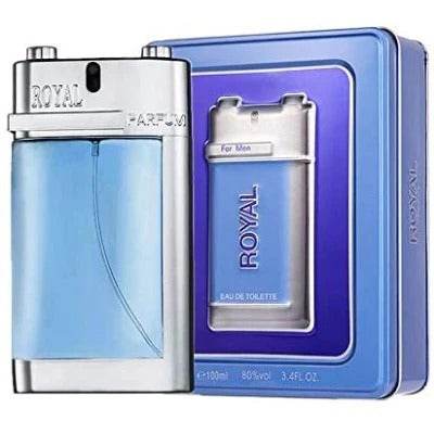 Royal Blue Perfume For Men - Royal Blue Original Tin Perfume 100ml - YehChez.pk