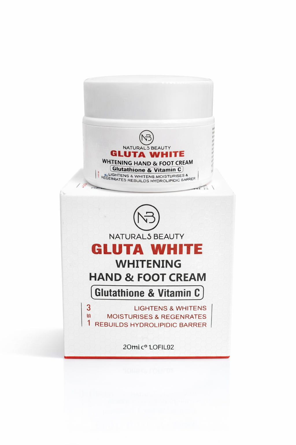 Gluta White Hand & Foot Cream 50Gm