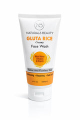 Gluta White Face Wash Rice 120ml