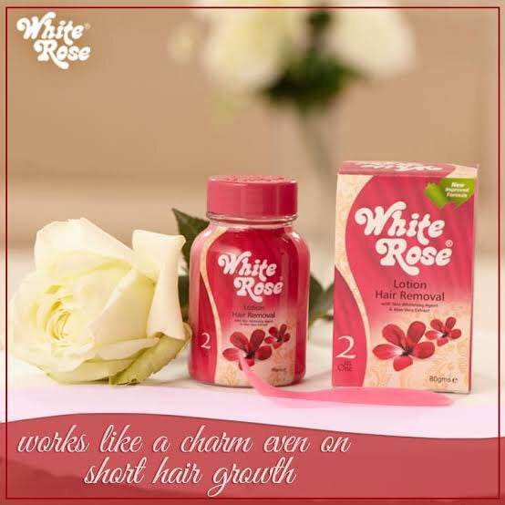 White Rose Lotion Hair Removal 125g - YehChez.pk