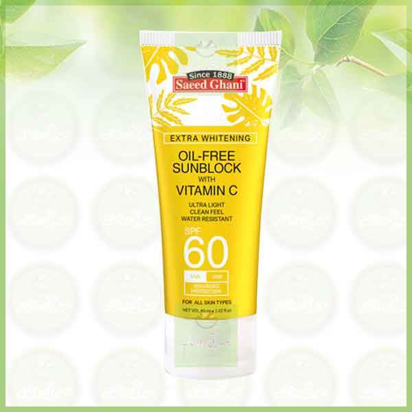 Saeed Ghani Sunblock SPF 60 100ml - YehChez.pk