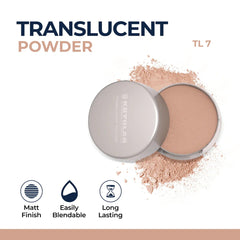 Kryolan Translucent Loose Powder 60g (All Shades)