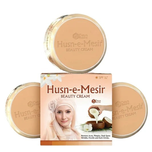Husn E Mesir Beauty Cream 5 Days Results