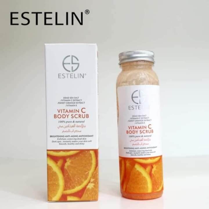 ESTELIN Vitamin C Body Scrub 200Gm - YehChez.pk
