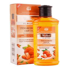 Wellice Strong & Brighten Almond Hair Oil 150ml - YehChez.pk