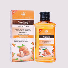 Wellice Strong & Brighten Almond Hair Oil 150ml - YehChez.pk