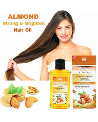 Wellice Strong & Brighten Almond Hair Oil 150ml - YehChez.pk