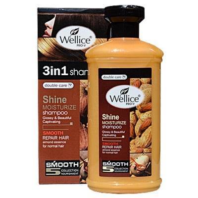 Wellice 3 in 1 Almond Shampoo 400ml - YehChez.pk