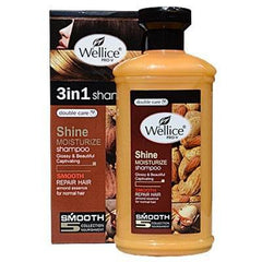 Wellice 3 in 1 Almond Shampoo 400ml - YehChez.pk