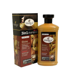Wellice 3 in 1 Almond Shampoo 400ml - YehChez.pk