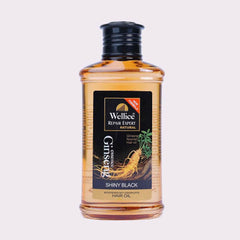Wellice Ginseng Hair Oil For Repair Expert Shiny Black 150ml - YehChez.pk
