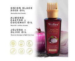 Wellice Onion Hair Serum Hair Restore 200ml - YehChez.pk