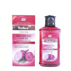 Wellice Onion Hair Oil Anti-Hair Loss (150ml) - YehChez.pk