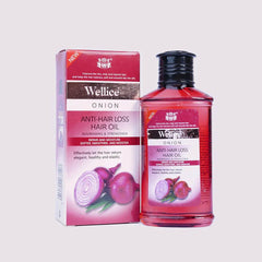 Wellice Onion Hair Oil Anti-Hair Loss (150ml) - YehChez.pk