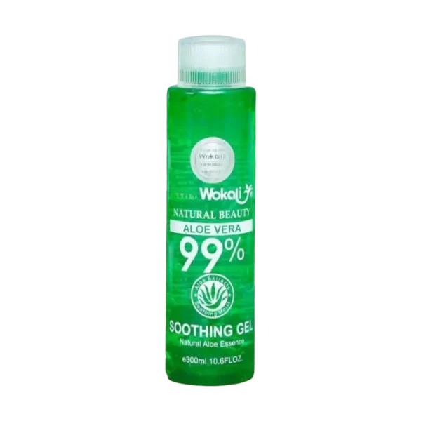 Wokali aloe vera gel bottle, 300 ml, 99% soothing gel