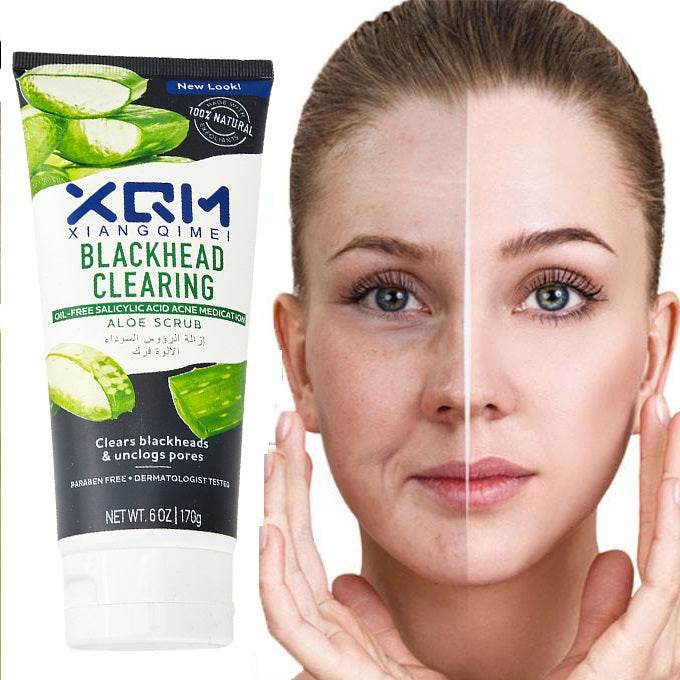 XQM Blackhead clearing Aloe Scrub 170Gm - YehChez.pk